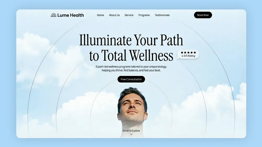 Lume Health dashboard interface